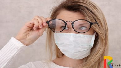 زدن عینک و محافظت در برابر کرونا