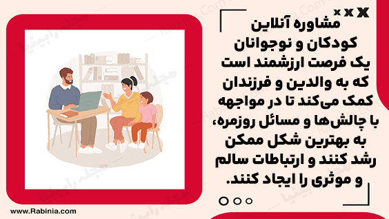 مشاوره آنلاین کودک و نوجوان