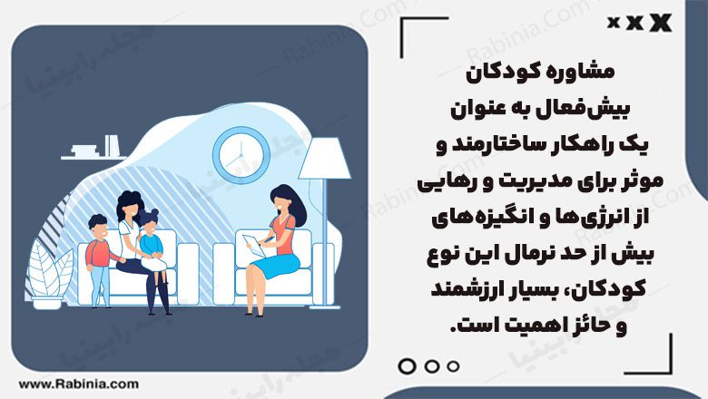 مشاوره بیش فعالی کودکان